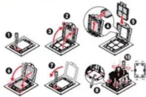 graph TD A["1: Base Station"] --> B["2: Display Panel"] B --> C["3: Press Mount"] C --> D["4: Display Panel"] D --> E["5: Press Mount"] E --> F["6: Display Panel"] F --> G["7: Press Mount"] G --> H["8: Display Panel"] H --> I["9: Press Mount"]