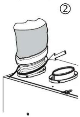 Technical line drawing of a mechanical assembly with a base plate and mounting bracket (no text or symbols)