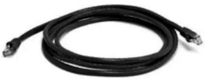 Black cable with two connectors, no visible text or symbols