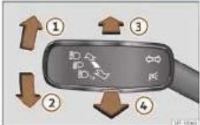 Cupra Formentor (2026) - Turn signal and main beam lever - 1