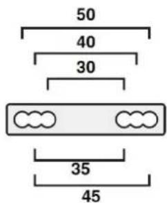 50 40 30 35 45