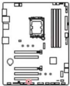 MSI PRO B760-P II - JCI1 : Connecteur d'intrusion châssis - 1