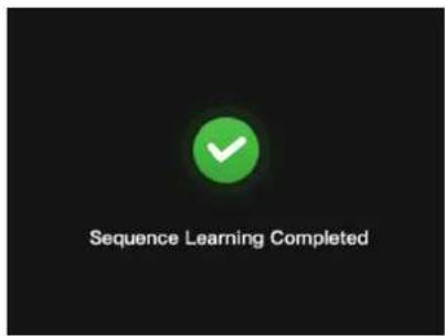 Sequence Learning Completed