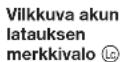 GARDENA PowerTrim 30/18V P4A - Akun latauksen merkkivalo akkulaturissa [kuva O3]: - 1