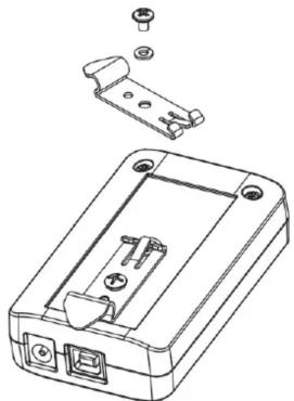 StarTech.com U1-USB-ISOLATOR - Montage sur rail DIN (en option) - 1