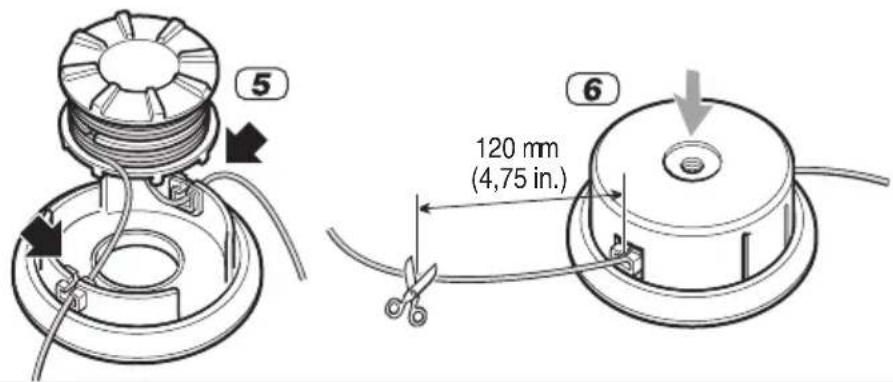 5 120 mm (4,75 in.) 6