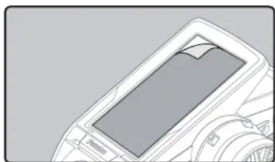 Illustration of a car front view showing the windshield and side panel (no text or symbols)