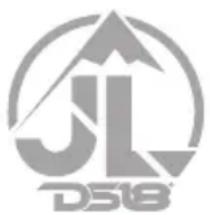 Abstract logo design featuring a stylized 'JL' with upward arrow and circular background, no readable text or symbols.
