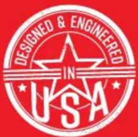 DESIGNED & ENGINEERED IN USA