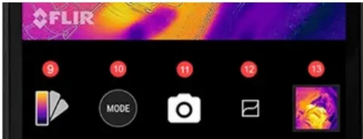 FLIR 9 10 11 12 13 MODE