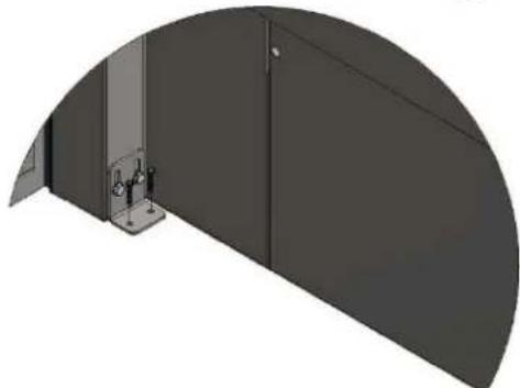 3D rendering of a modern cabinet or enclosure with a small inset showing a person standing near a window (no text or symbols visible)