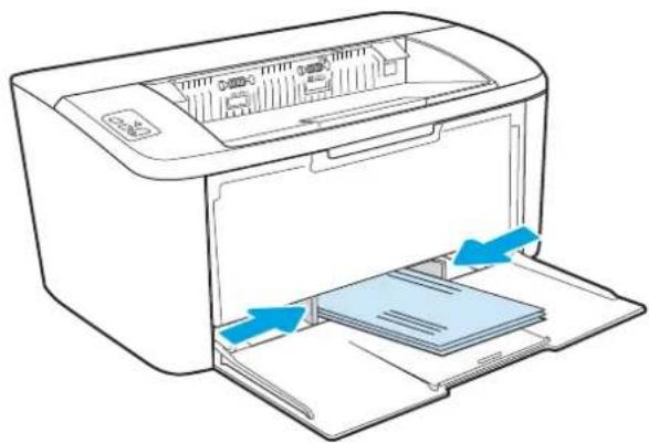 HP LaserJet Pro M14-M17 - Orientation des enveloppes - 1