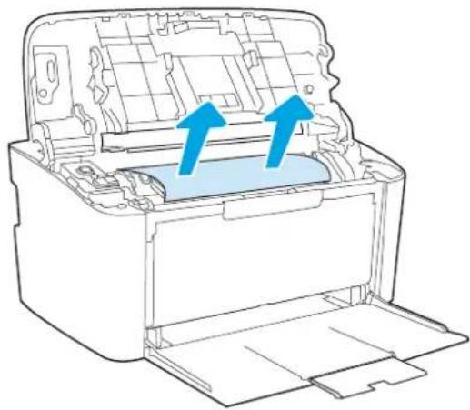 HP LaserJet Pro M14-M17 - Elimination des bourrages des zones de sortie du papier - 3