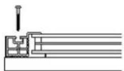 DANBY Silhouette SPRWC052D3SS - DOOR REVERSAL INSTRUCTIONS MODEL SPRWC052D3SS - 2