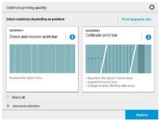 HP PageWide XL 4600 - Application d'optimisation de la qualité d'impression - 1