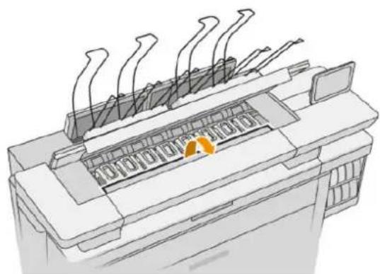 HP PageWide XL 4600 - Remplacement des têtes d'impression - 8