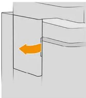 HP PageWide XL 4600 - Remplacer la cartouche de maintenance - 2