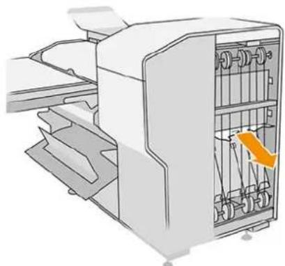 HP PageWide XL 4600 - Bourrage papier dans la voie de pli croisé (plieuses HP F60, HP F70 et HP PageWide XL) - 3