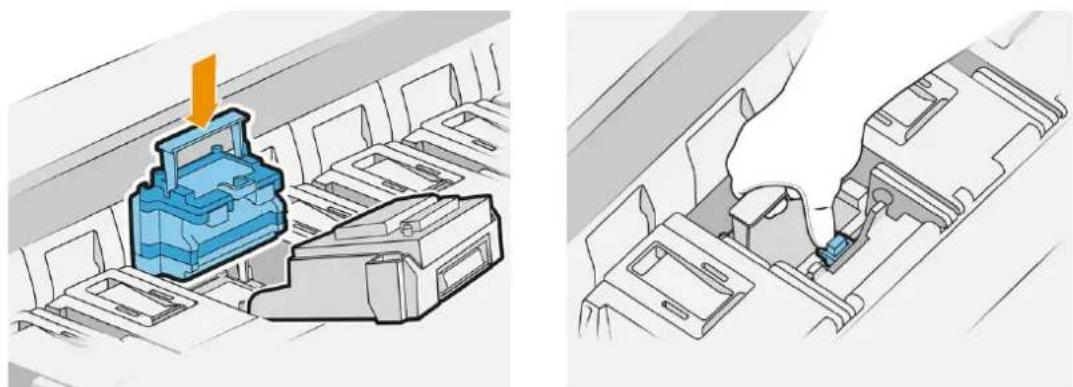 HP PageWide XL 4600 - Remplacement des têtes d'impression - 13