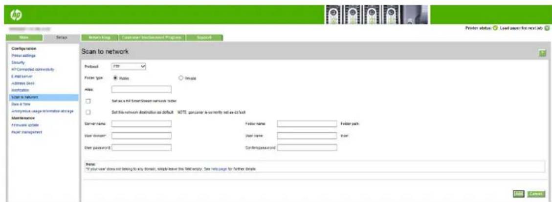 HP PageWide XL 4600 - Configuration dans le Serveur Web Intégré - 2