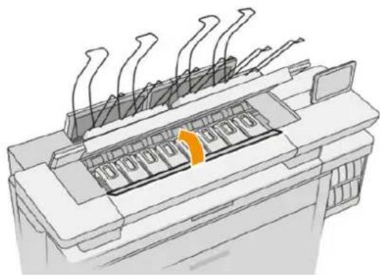 HP PageWide XL 4600 - Remplacement des têtes d'impression - 15