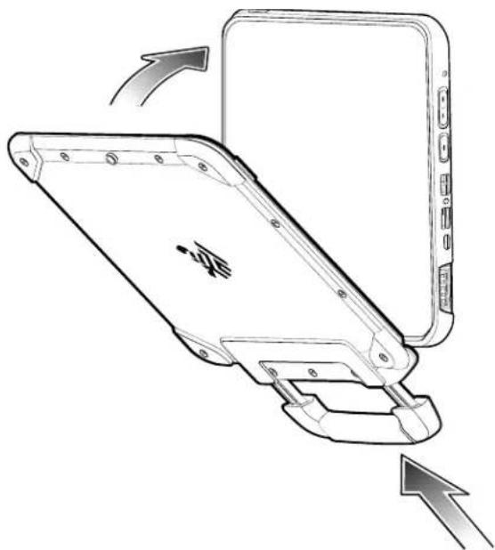 Xplore ET8x - Charge à l'aide de la station d'accueil - 1