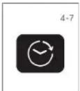 CANDY CW50-BP12307U1-S - Touche de fonction « Programmation différée » - 1