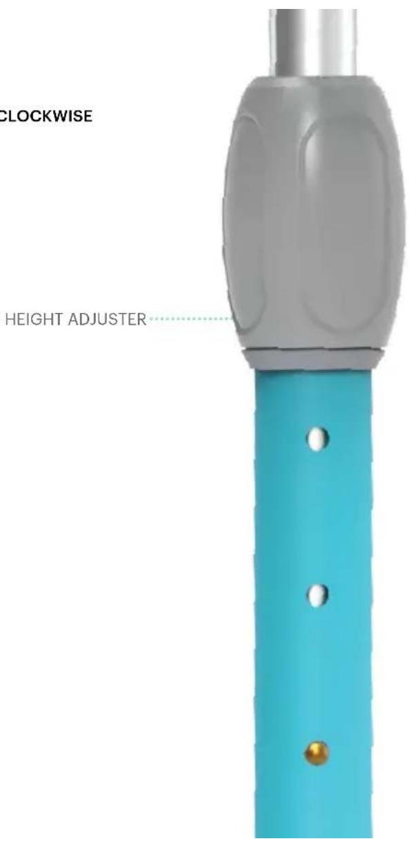 CLOCKWISE HEIGHT ADJUSTER