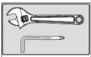 TUNTURI Signature T40 - Apriete de tuercas y tornillos - 1
