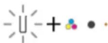 HP DeskJet 3750 - Light behavior Cause and Solution - 1
