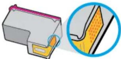 Illustration of a mechanical component with a magnified inset showing a yellow textured surface (no text or symbols).