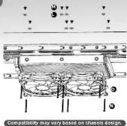 Compatibility may vary based on chassis design.
