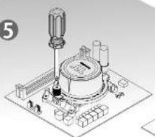 Isometric technical diagram of a mechanical assembly with no visible text or symbols