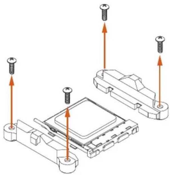 ASROCK B550M WiFi - Installation du refroidisseur de boîtier AM4 SR2 - 1