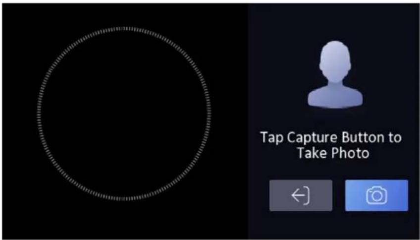 Tap Capture Button to Take Photo