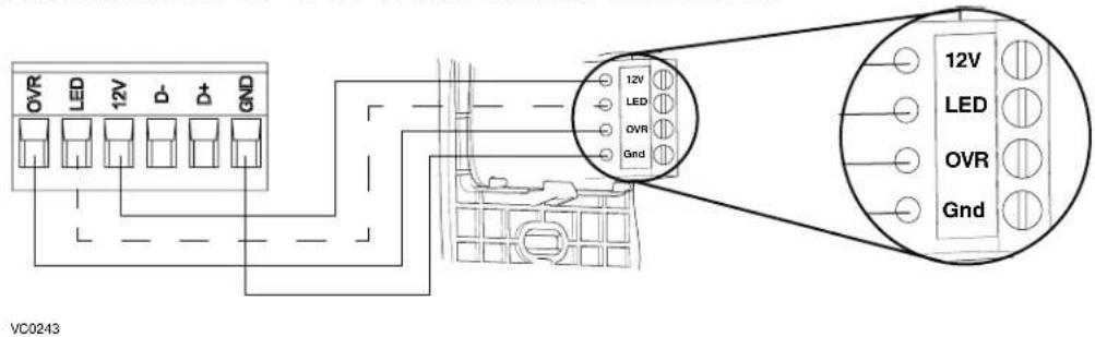 OVR LED 12V GND 12V LED OVR Gnd 12V LED OVR Gnd VC0243