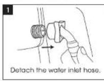 Khind WM85B - Water Inlet Filter Net - 1