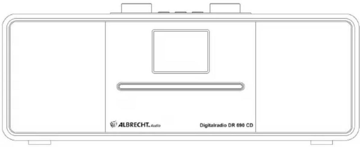 ALBRECHT. Audio Digitalradio DR 690 CD