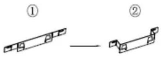 ① ②
