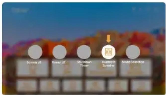 Screen of Power of Shutdown Timer Bluetooth Speaker Music Selection