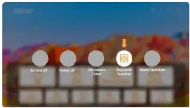 Screen of Power of Shutdown Timer Bluetooth Speaker More Selection
