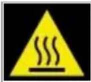 ADLER AD 6025 - Attention hot surface: - 1