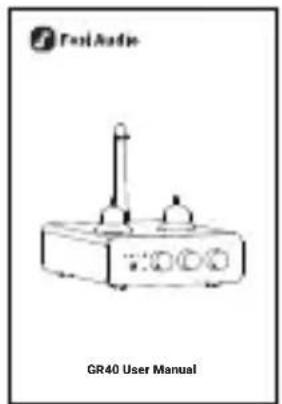 Fool Audio GR40 User Manual