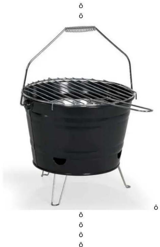 LIVOO DOC327 - Barbecue à charbon portable - 1