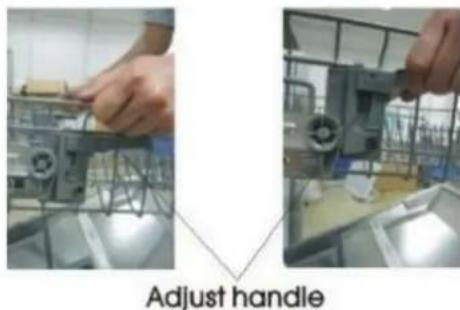 Adjust handle