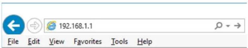 192.168.1.1 File Edit View Favorites Tools Help