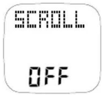 SCROLL OFF