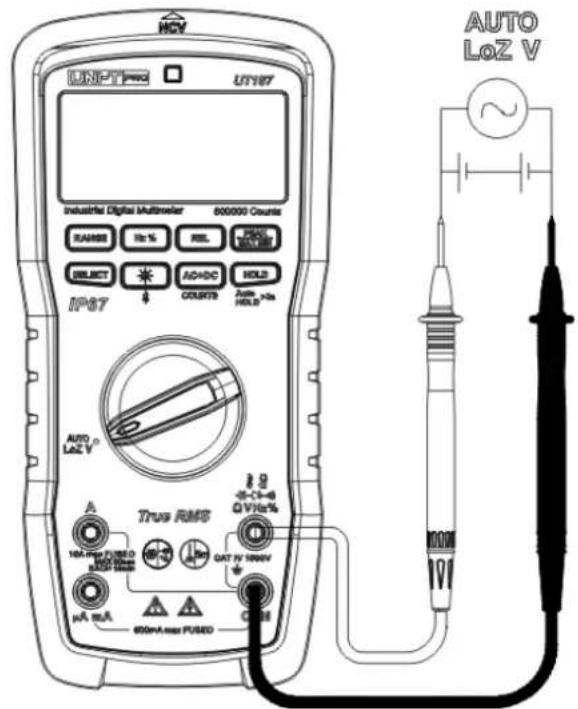 HCV DNPTREC UT187 Industrial Digital Multimeter 800000 Courses RAMES 1Hz % REL. PRODUCER SELECT AC+DC HOL2 COOKTS Auto +1s HOLB IP67 AUTO LoZ V Trus RMS -5Ω-14-48 QV16% 10A 10A FUSED MAX 10A MAX GAT IV 1000V µA 1µA 600mA Max FUSED CISE AUTO LoZ V