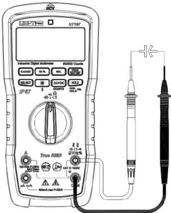 ICV U/T197 Industrial Digital Multimeter 60000 Counts RANGE Hx % REL PULSE SELECT ACDC HOLD IPST COUNTS Auto Max HOLD True RMS -40 C3-40 QV/Hz % WAN FUSED CAT IV 1000V MAX FUSED μA, σ/A 600mA max FUSED