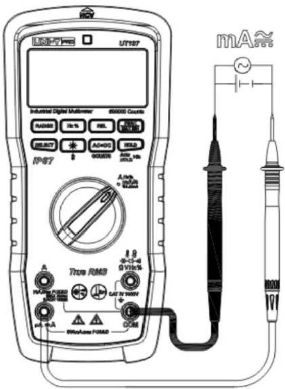 UNIT7 Industrial Digital Multimeter 600000 Counts PADISS 10 % FIL REJECT 200000 AC+DCG HOLD POWER Auto, mini IP87 A/Hz o 10V/Hz 1.9 -0.5/-4 9V/Hz True RMS HAAB FUSED CATE N 1000V mA W/Hz/Power FUMA0 OEM mA≈